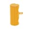 Vestil Steel 90 Degree Corner Cap For GR-H2R Models Yellow GR-H2R-S90C-CAP-YL - alternate 2